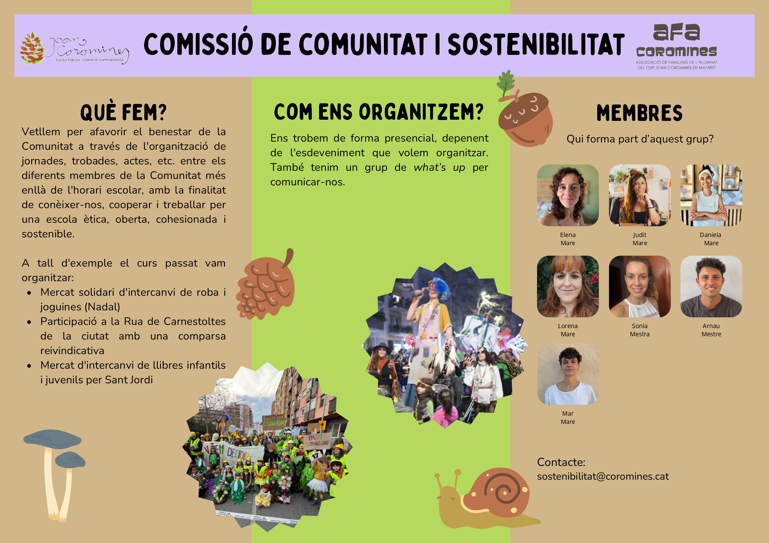 Comissió de Benestar i Sostenibilitat