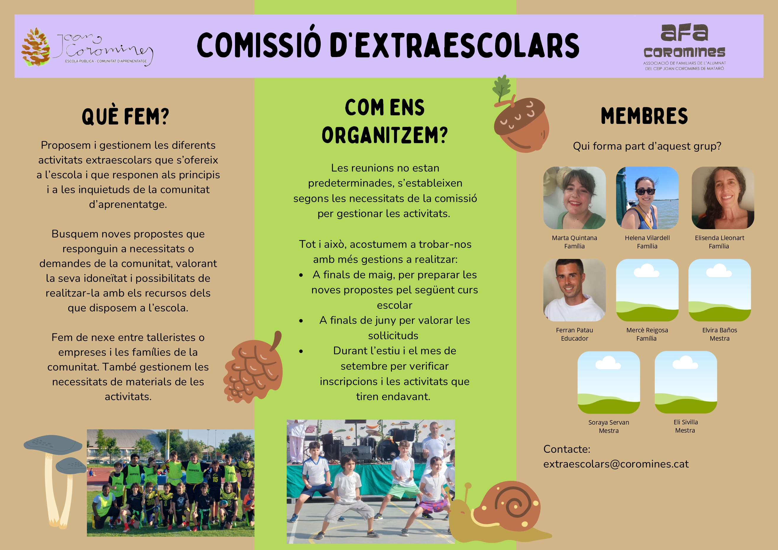 Comissió d’Extraescolars